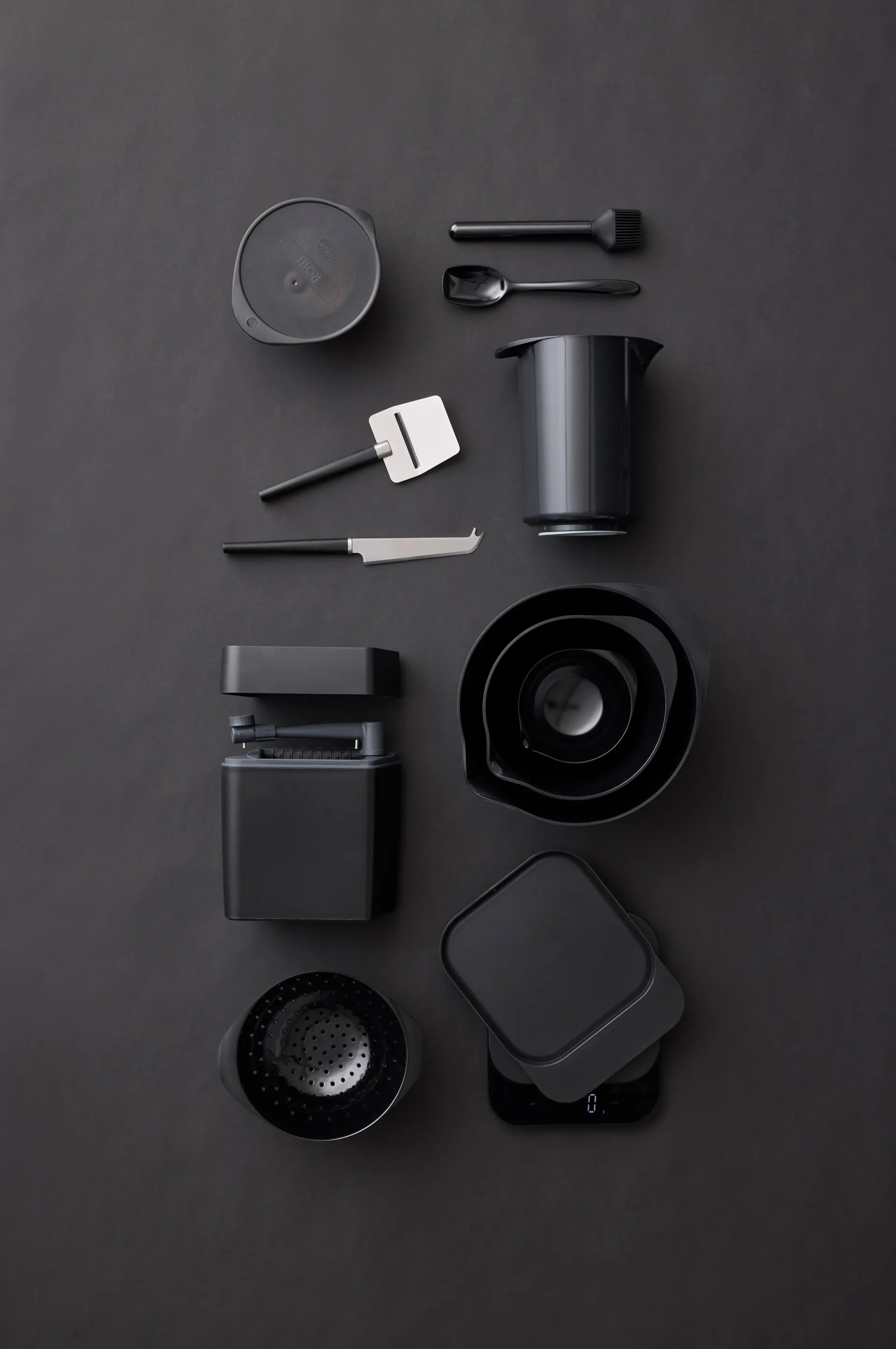 Margrethe dørslag til skål 1,5 l, Black Rosti