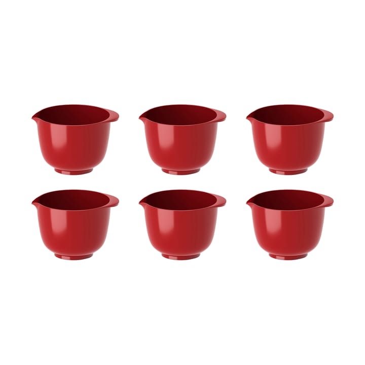 Margrethe miniskål 25 ml 6-pak - Rød - Rosti