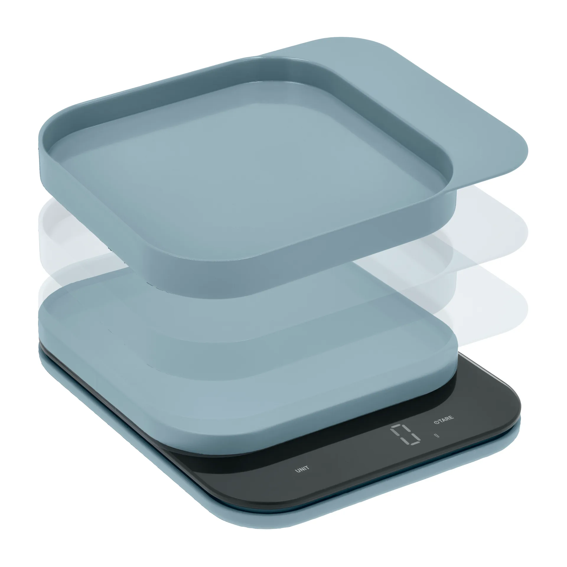 Mensura køkkenvægt, Dusty blue Rosti