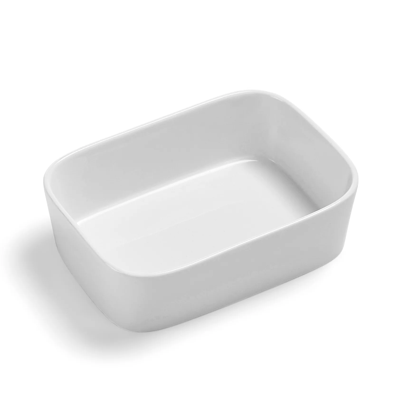 Modula ovnfast fad 20x14 cm, Hvid Rosti