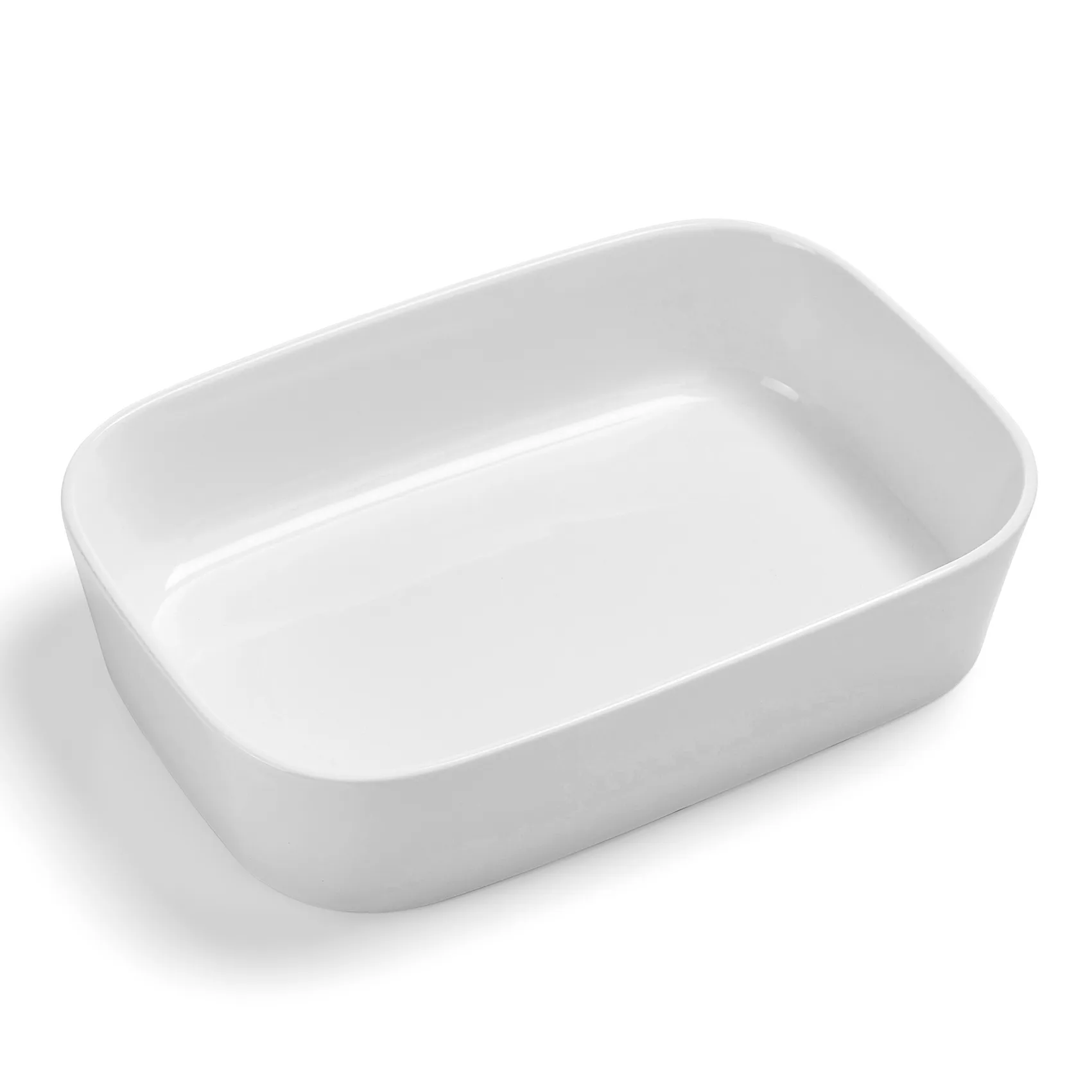 Modula ovnfast fad 30x21 cm, Hvid Rosti