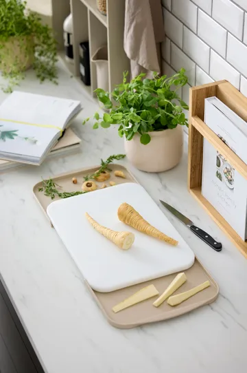 Separa skærebræt med bakker - Humus, 39x26 cm - Rosti