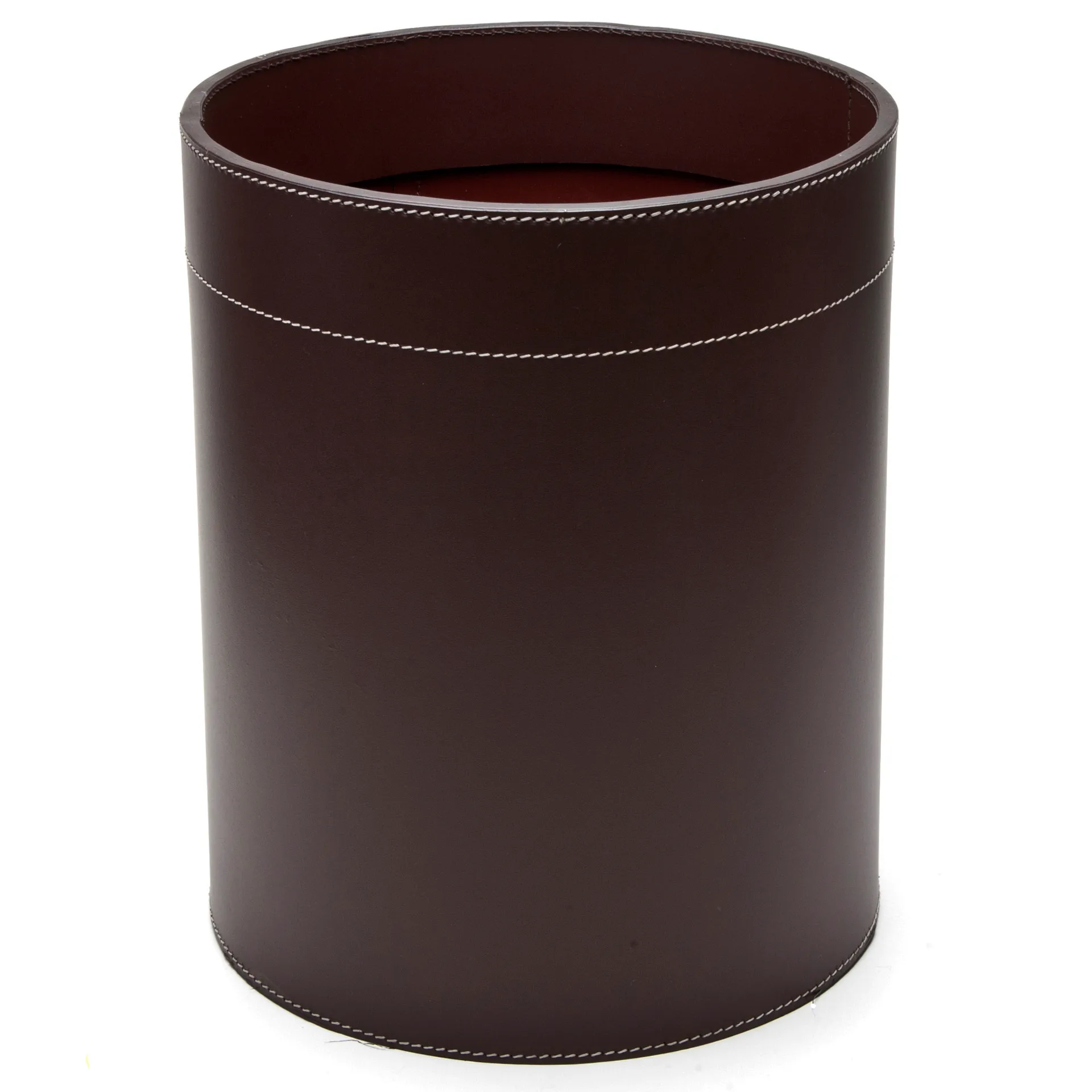 Ørskov papirkurv læder, Chocolate Ørskov