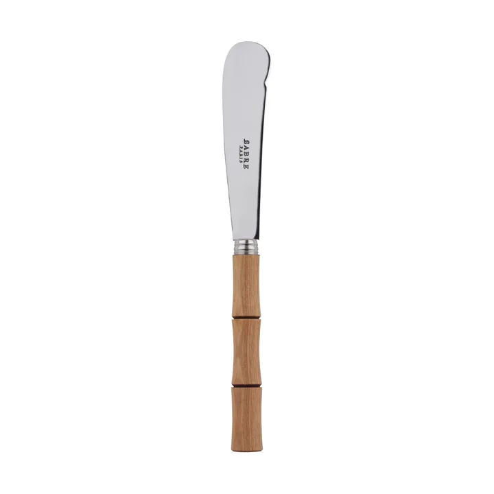 Bamboo shape smørkniv 16 cm - Light wood lamineret - SABRE Paris