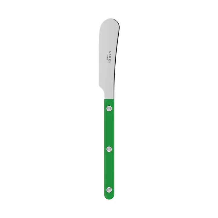 Bistrot solid smørkniv 14 cm - Garden green - SABRE Paris