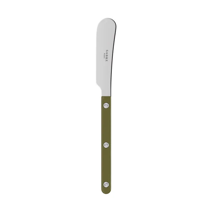 Bistrot solid smørkniv 14 cm - Green fern - SABRE Paris