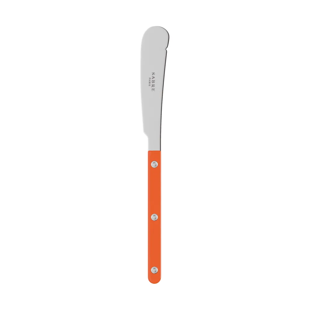 Bistrot solid smørkniv 16 cm, Orange SABRE Paris