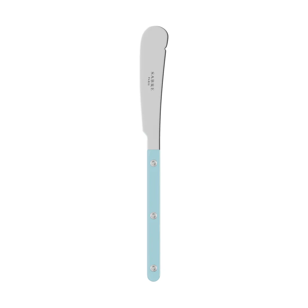 Bistrot solid smørkniv 16 cm, Pastel blue SABRE Paris