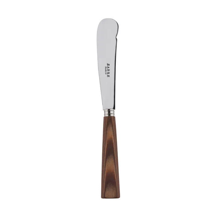 Nature smørkniv 16 cm - Light wood laminated - SABRE Paris