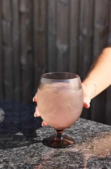 Billi ølglas 50 cl 4-pak - Brun - Sagaform