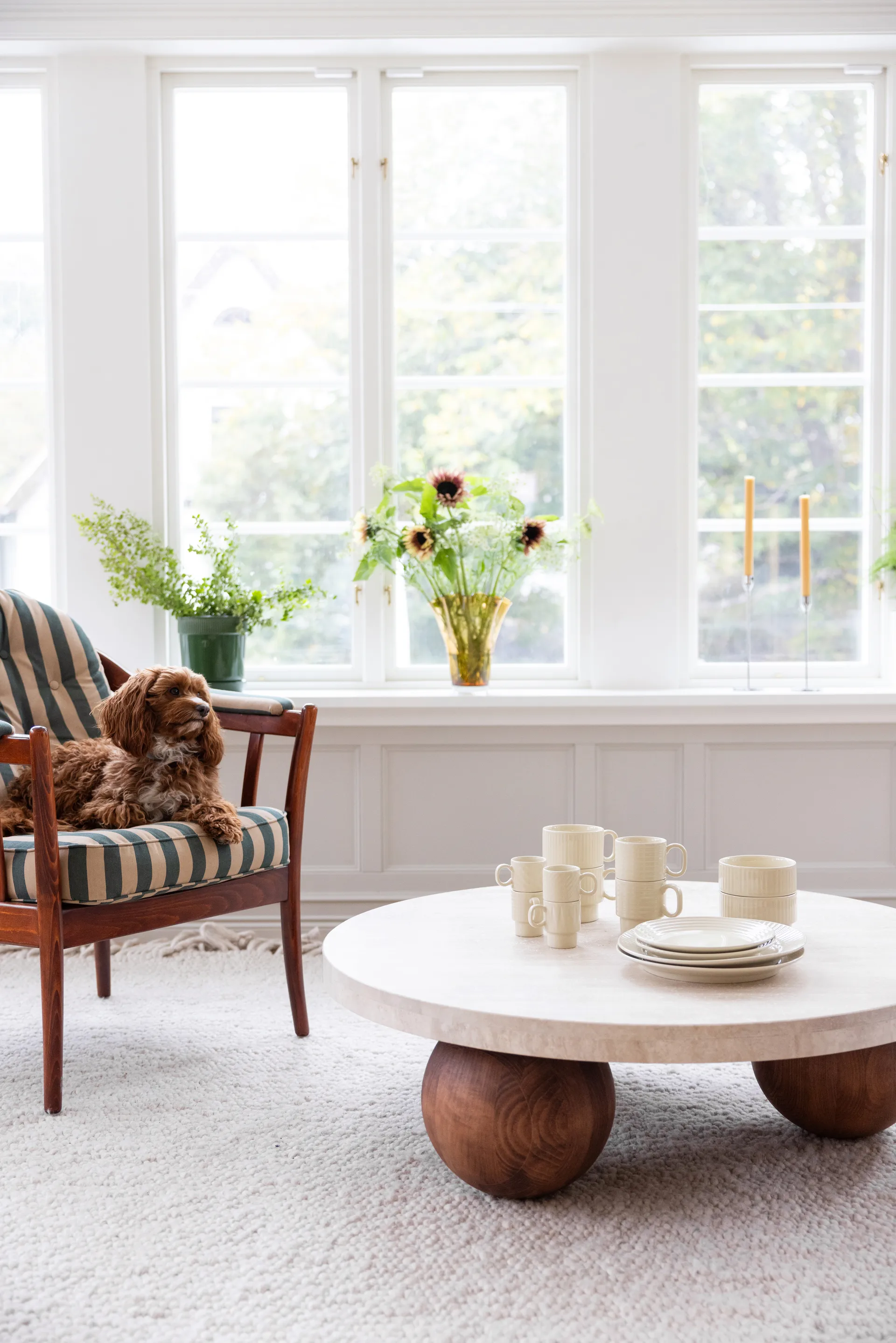 Coffee & More espressokop 4-pak, Beige Sagaform