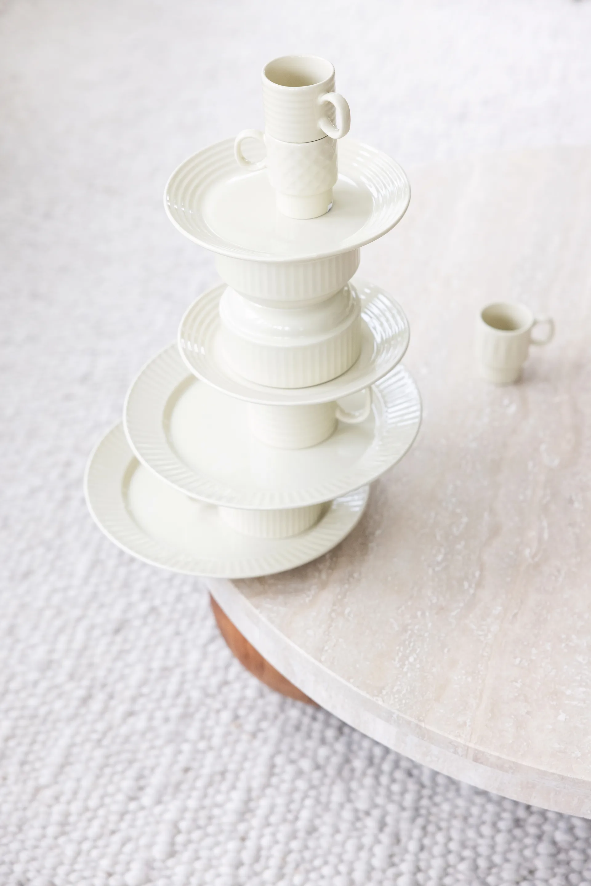 Coffee & More tekrus 2-pak, Beige Sagaform