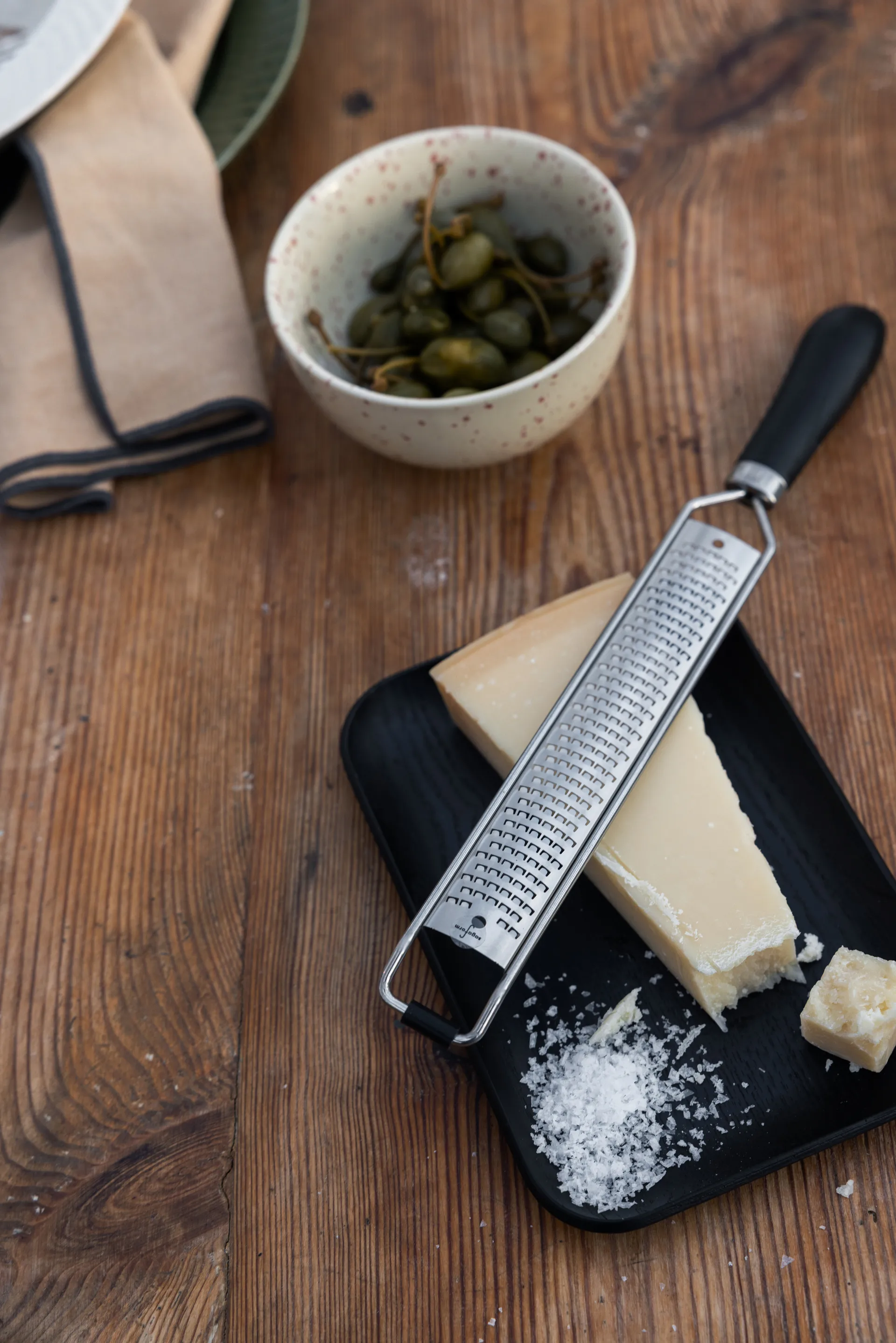 Ditte skål 2-pak, Beige-vinrød Sagaform