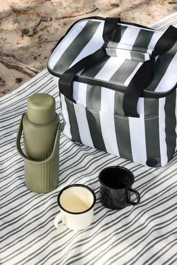 Ella hamam håndklæde - Grøn, 90x170 cm - Sagaform