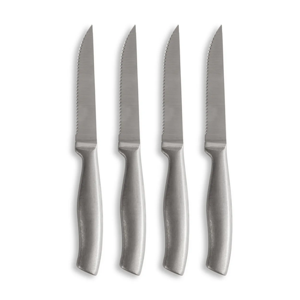 Sagaform Fredde grillkniv 22,5 cm 4-pak Sølv