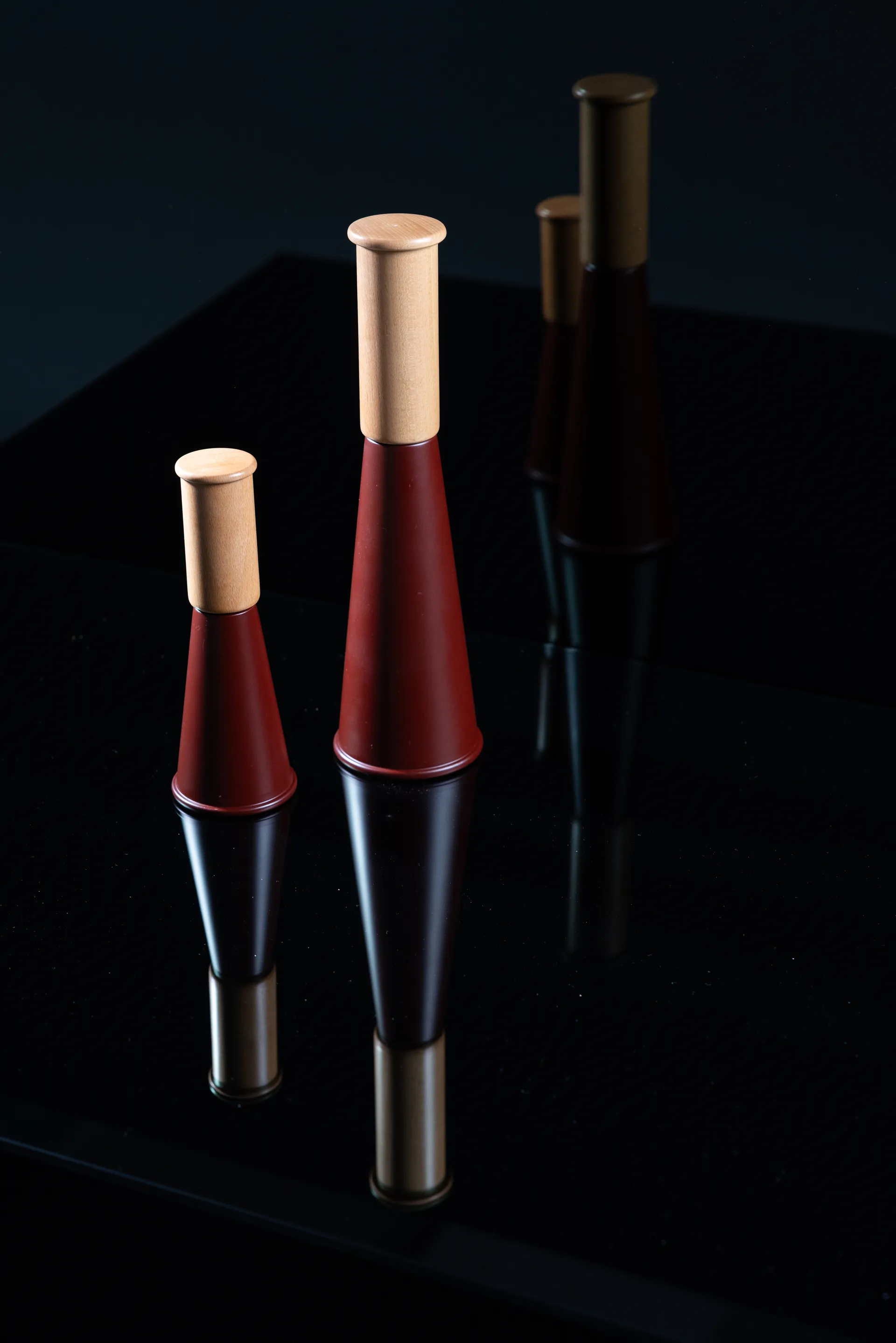 Gurken salt- og peberkværn stor 32 cm, Rød-brun Sagaform