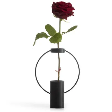 Moon vase 21 cm - Sort - Sagaform
