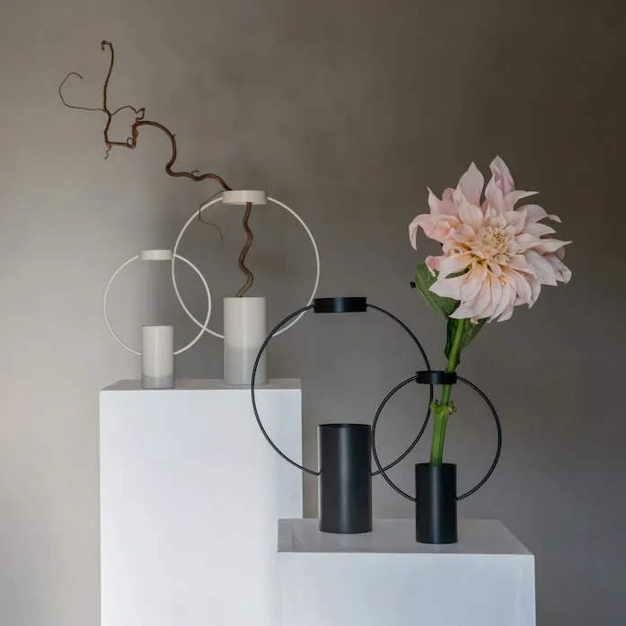 Moon vase 30 cm, Sort Sagaform