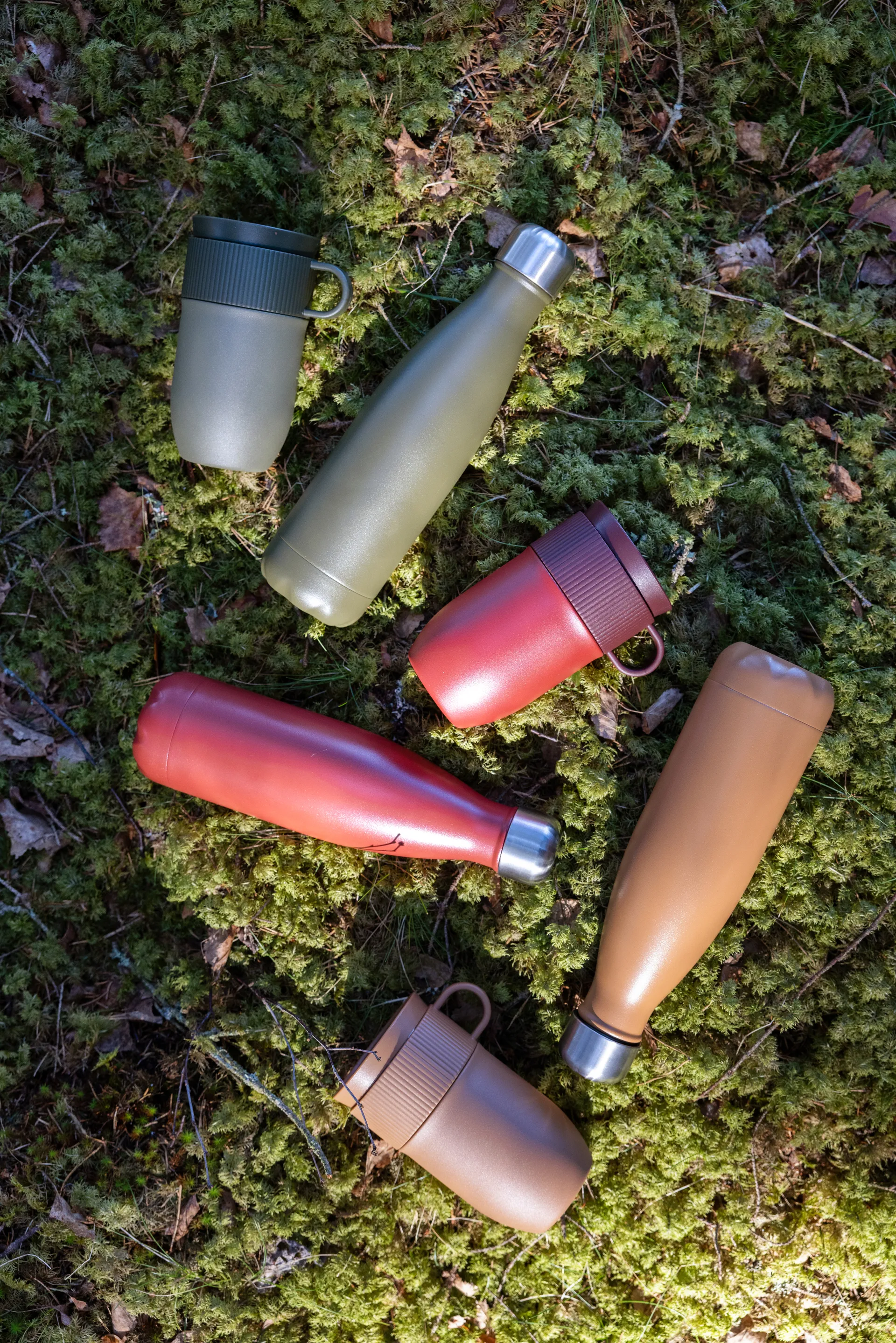 Nils stålflaske 50 cl, Fudge Pantone Sagaform