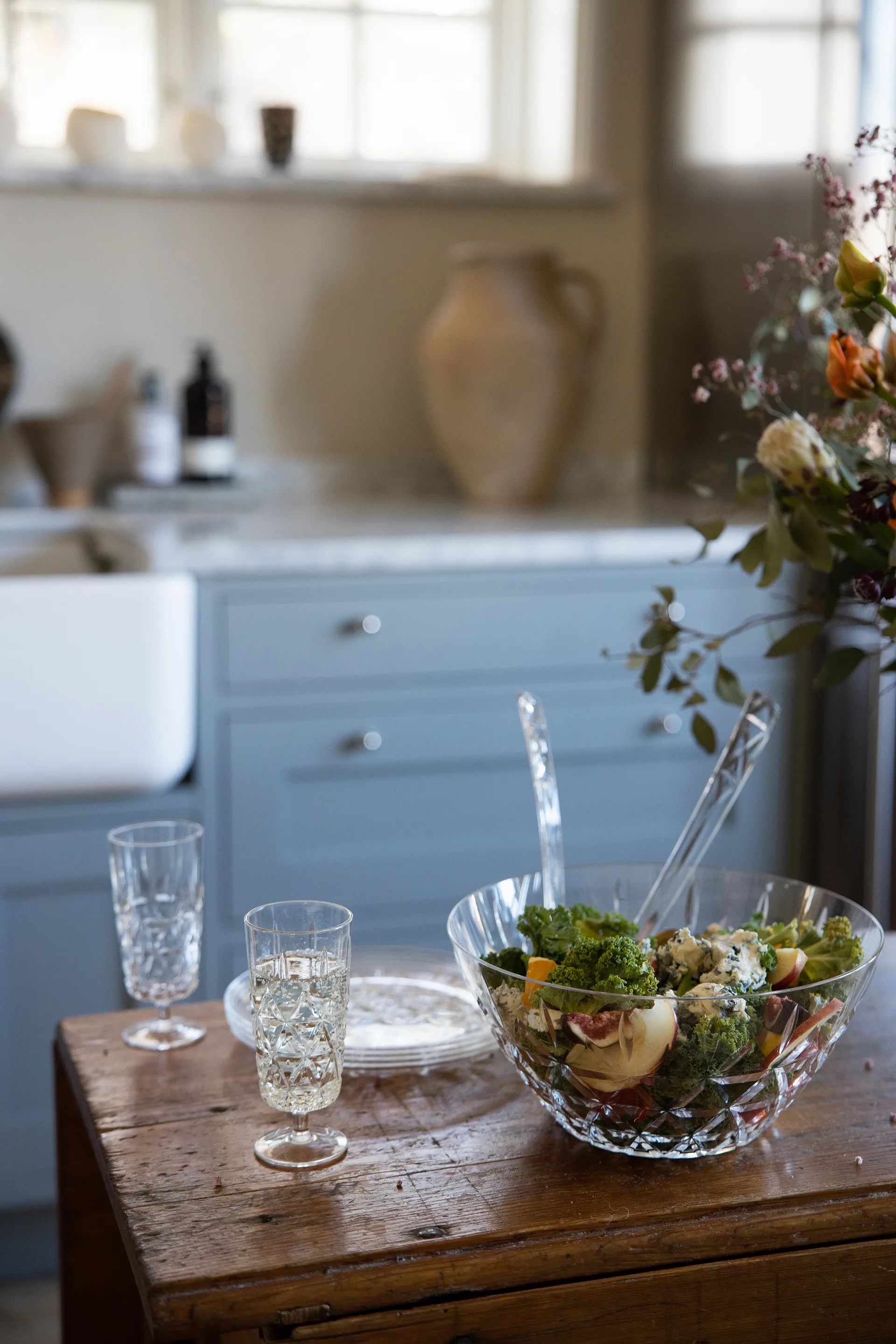 Picknick salatbestik 2 dele, Klar Sagaform