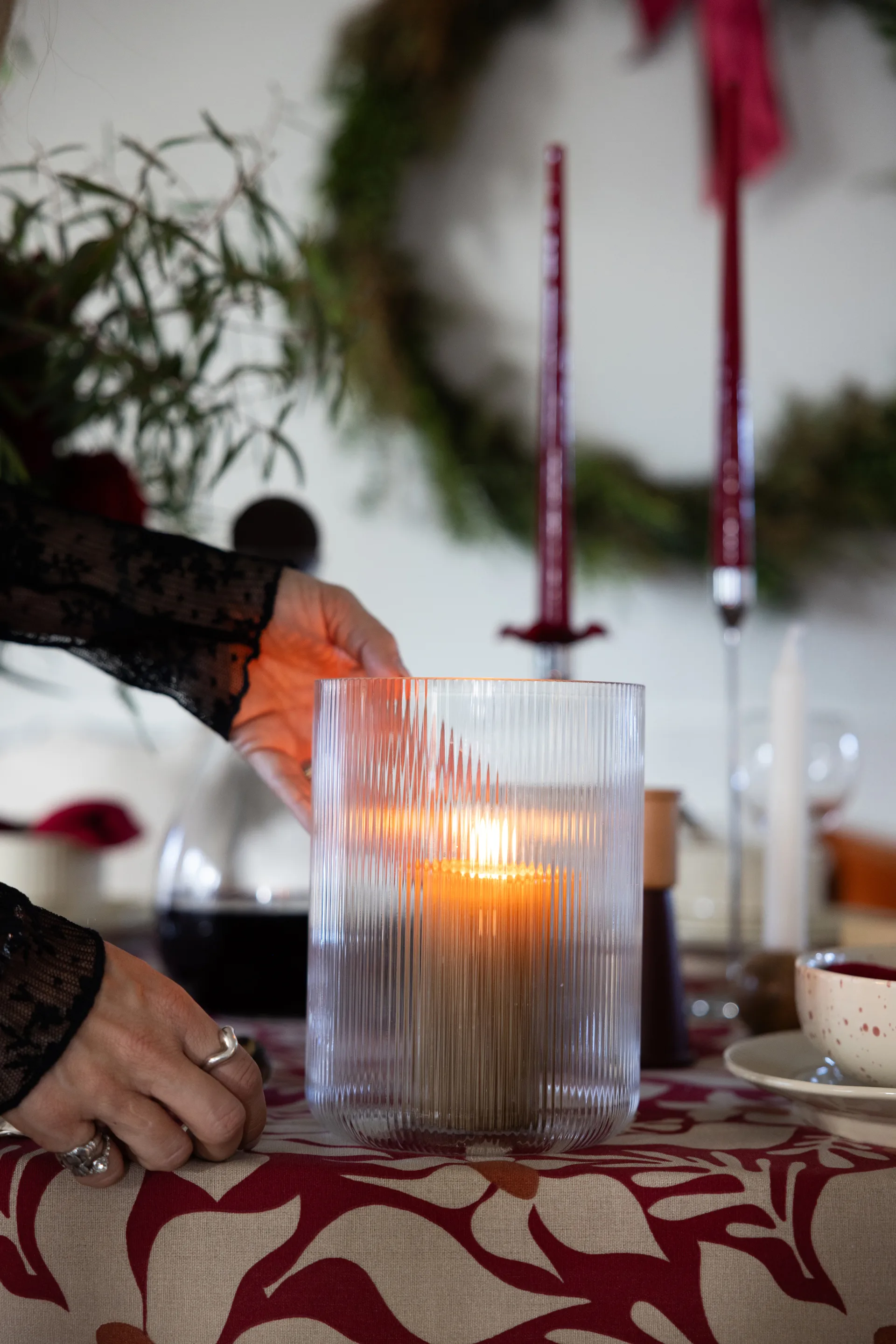 Sagaform Blanka vase/vinkøler Ø15x20 cm, Klar Sagaform