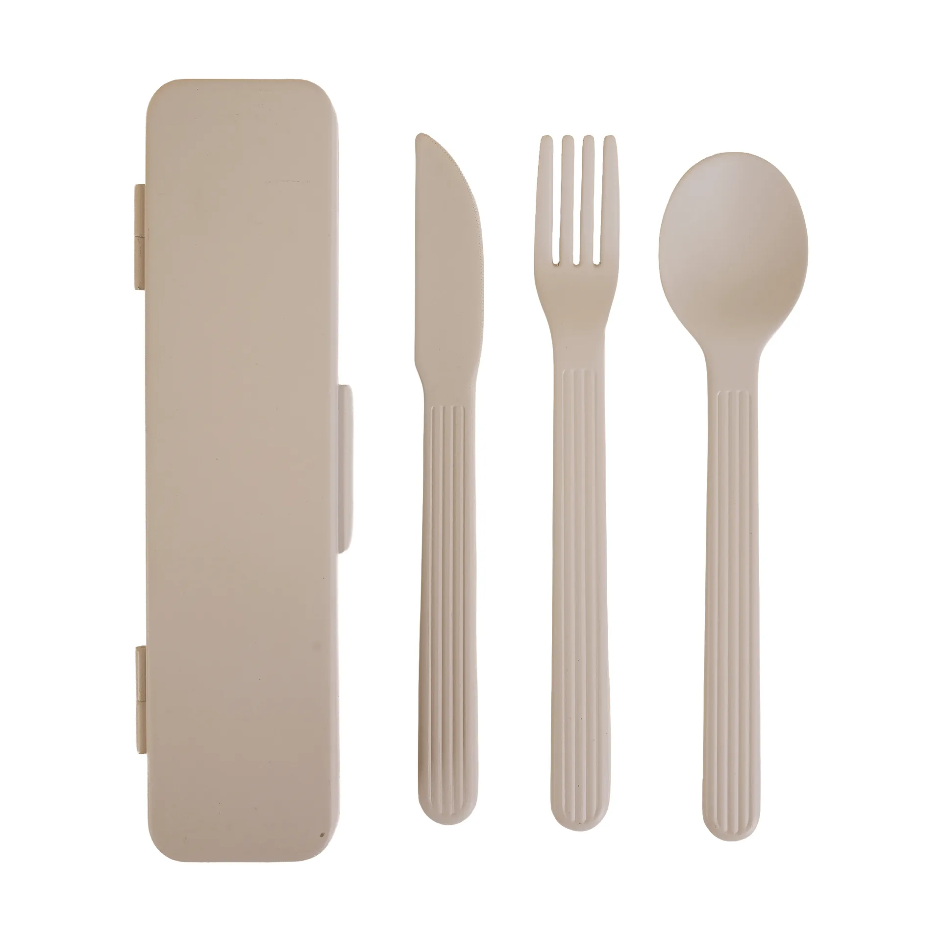 Sagaform Tina bestiksæt Beige Pantone Warm gray 3C