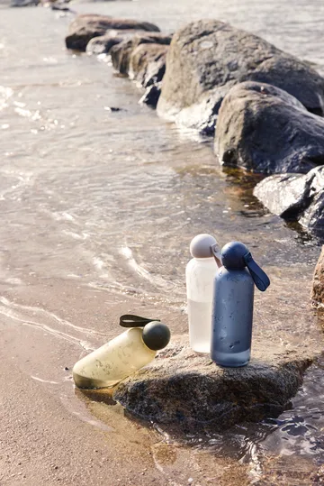 Tom vandflaske 65 cl - Blå - Sagaform