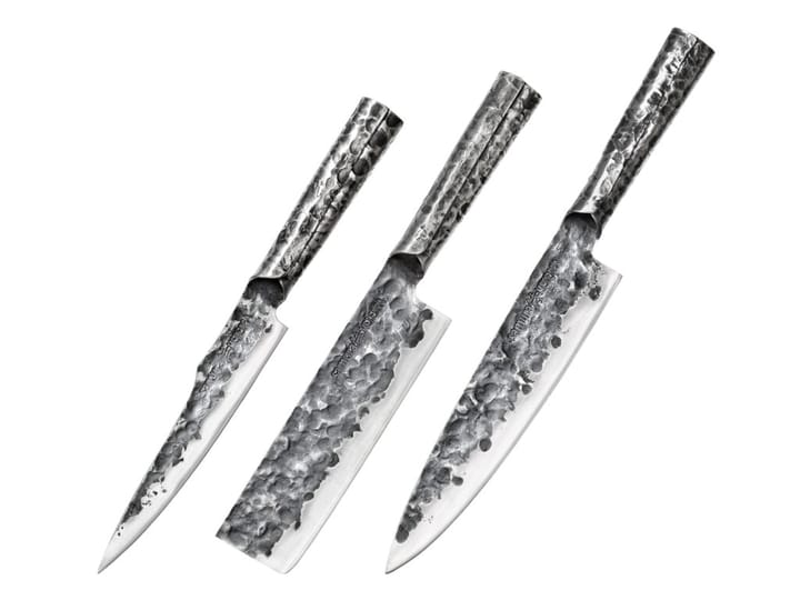 Meteora knivsæt 3 dele, Stål Samura