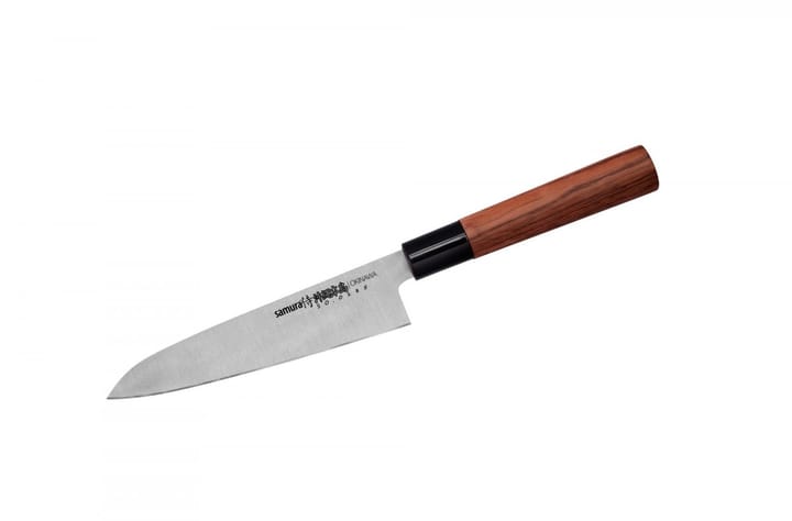 OKINAWA kokkekniv 17 cm - Sort - Samura