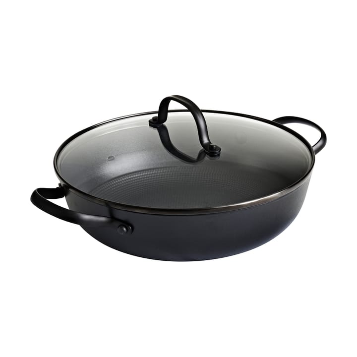Satake gryde i letvægtsstøbejern glaslåg - 26 cm - Satake
