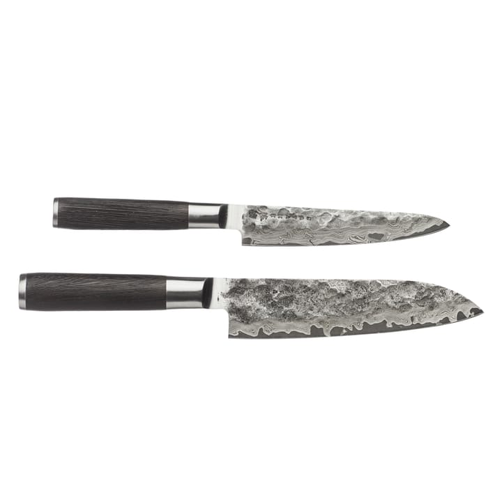 Satake Kuro knivsæt santoku & petty, 2 dele Satake