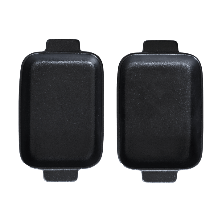 Satake ovnfast form porcelæn sort 2-pak - 19 cm - Satake