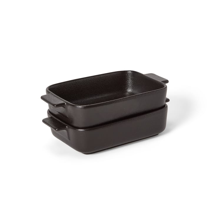 Satake ovnfast form porcelæn sort 2-pak, 19 cm Satake