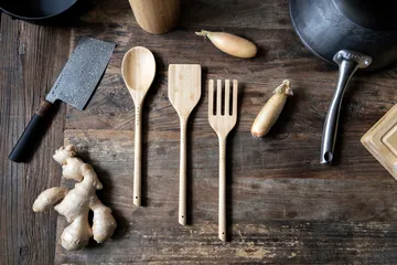 Satake redskabssæt - Bambus, 3 dele - Satake