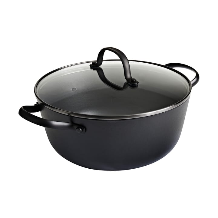 Satake sauterkasserolle med glaslåg 2 dele - 4 L - Satake