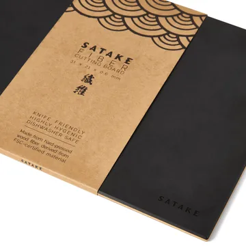 Satake skærebræt træ og papir - 31x21,5x0,6 cm - Satake