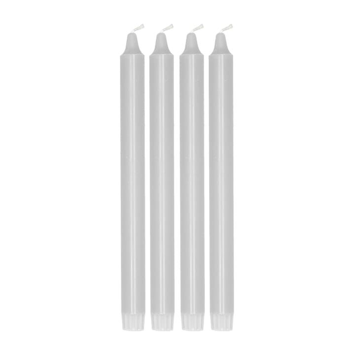 Ambiance kronelys 4-pak 27 cm, Icy grey Scandi Essentials