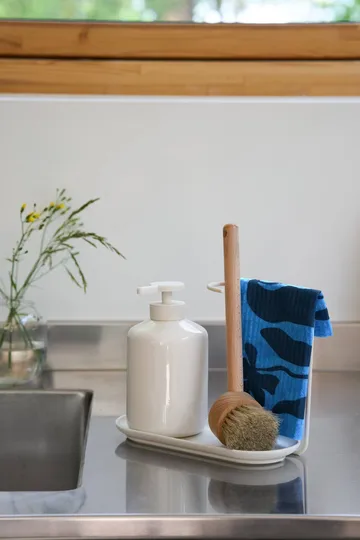 Daily opvaskeklud med mønster - Blå, 3-pak - Scandi Essentials