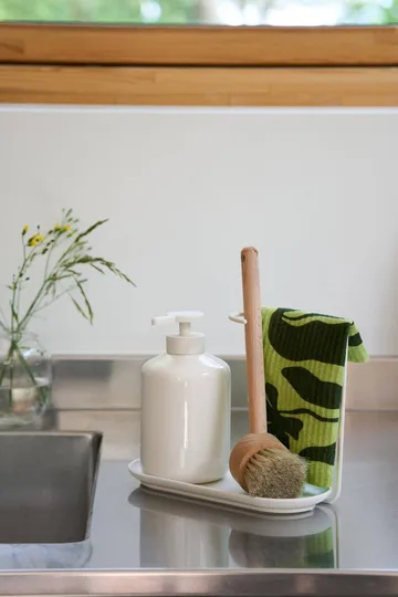 Daily opvaskeklud med mønster - Grøn, 3-pak - Scandi Essentials