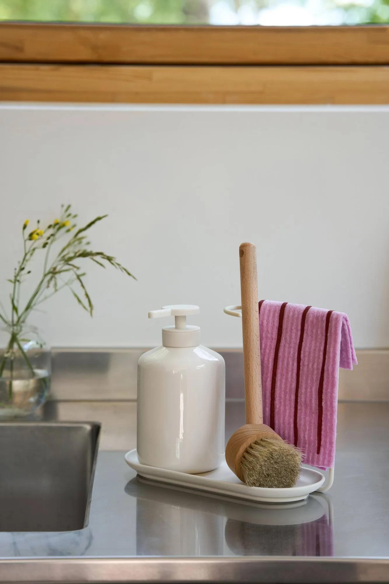 Daily opvaskeklud med mønster, Rosa, 3-pak Scandi Essentials