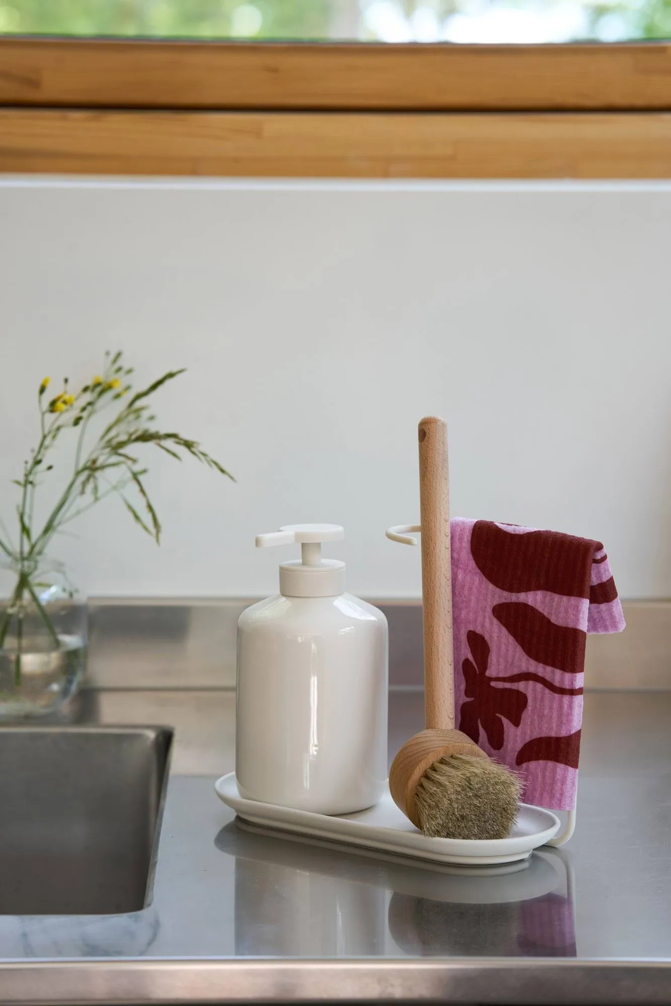 Daily opvaskeklud med mønster, Rosa, 3-pak Scandi Essentials