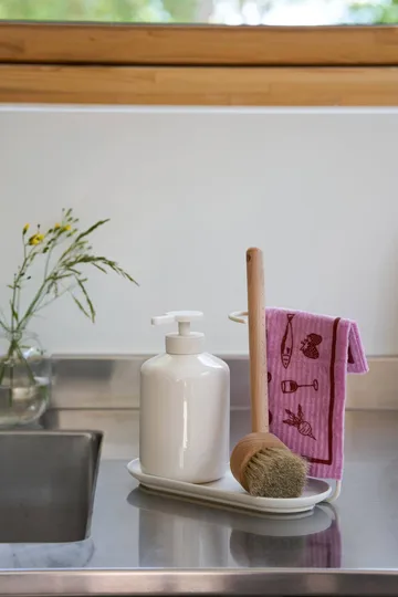 Daily opvaskeklud med mønster - Rosa, 3-pak - Scandi Essentials