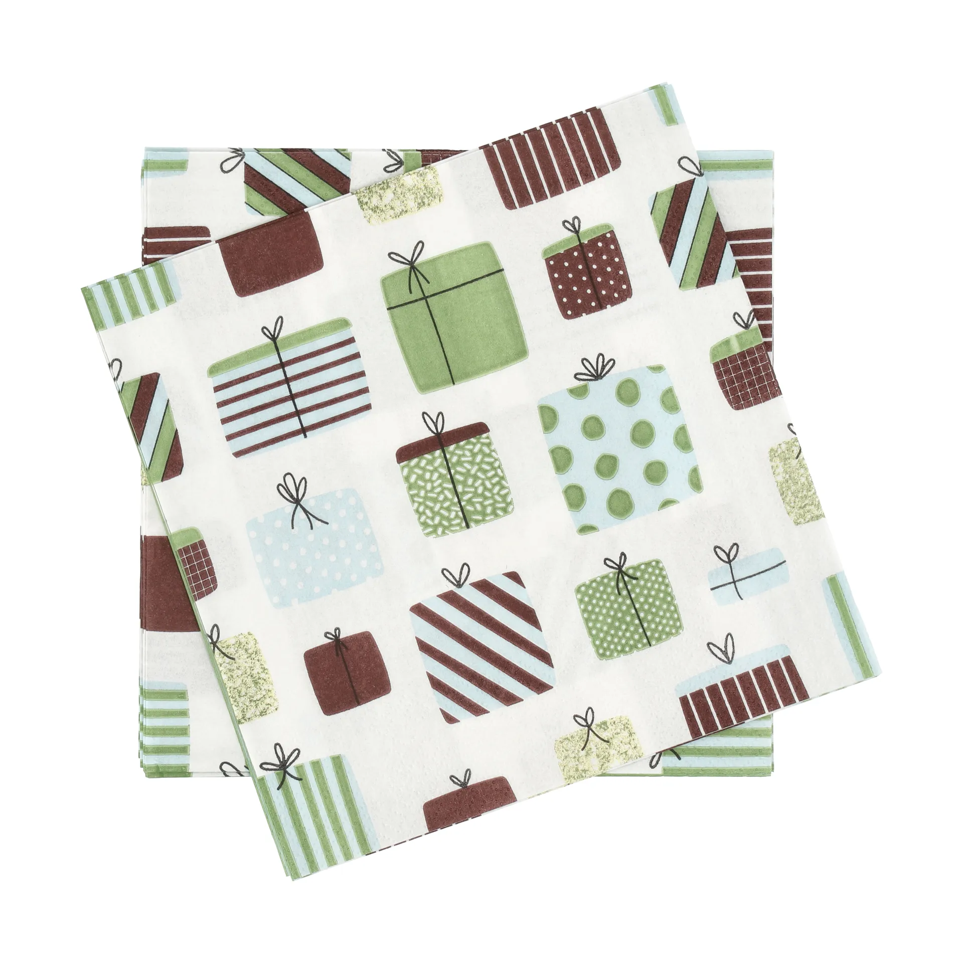 Gave papirserviet, Multi, 20-pak, 33x33 cm Scandi Essentials
