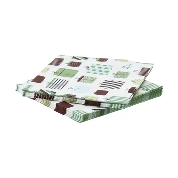 Gave papirserviet - Multi, 20-pak, 33x33 cm - Scandi Essentials