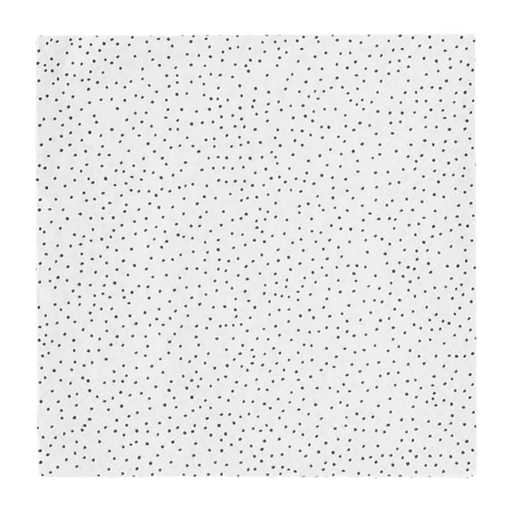 Grain serviet 33x33 cm 20-pak - White/Black - Scandi Essentials