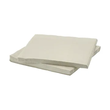 Plain papirserviet - Beige, 20-pak, 40x40 cm - Scandi Essentials