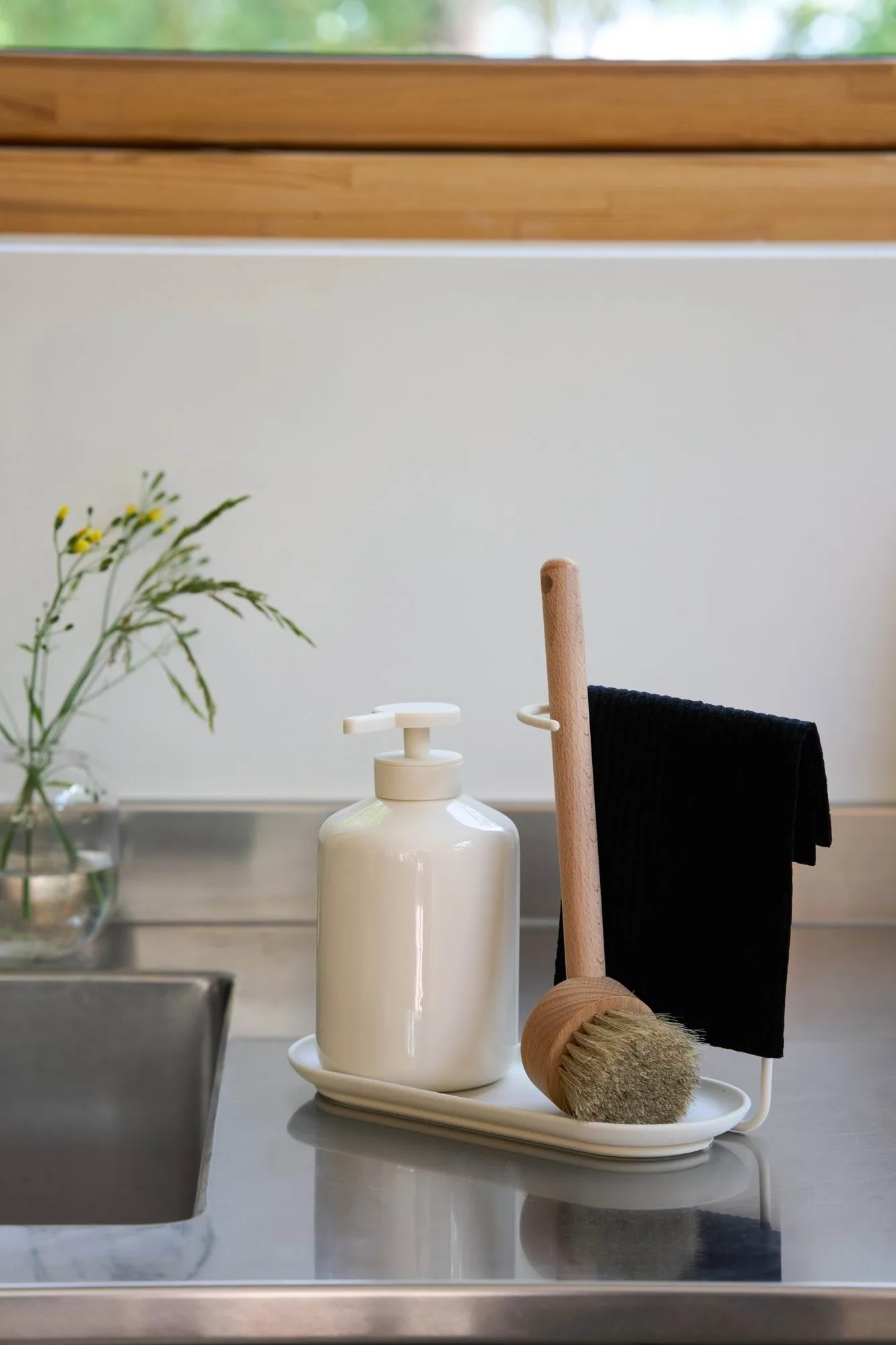 Rinse opvaskeklud, Sort, 2-pak Scandi Essentials