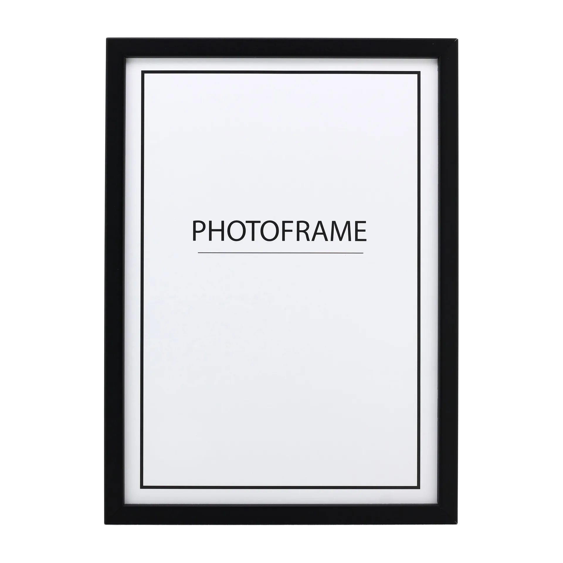 Stensö ramme sort, 21x29,7 cm (A4) Scandi Essentials