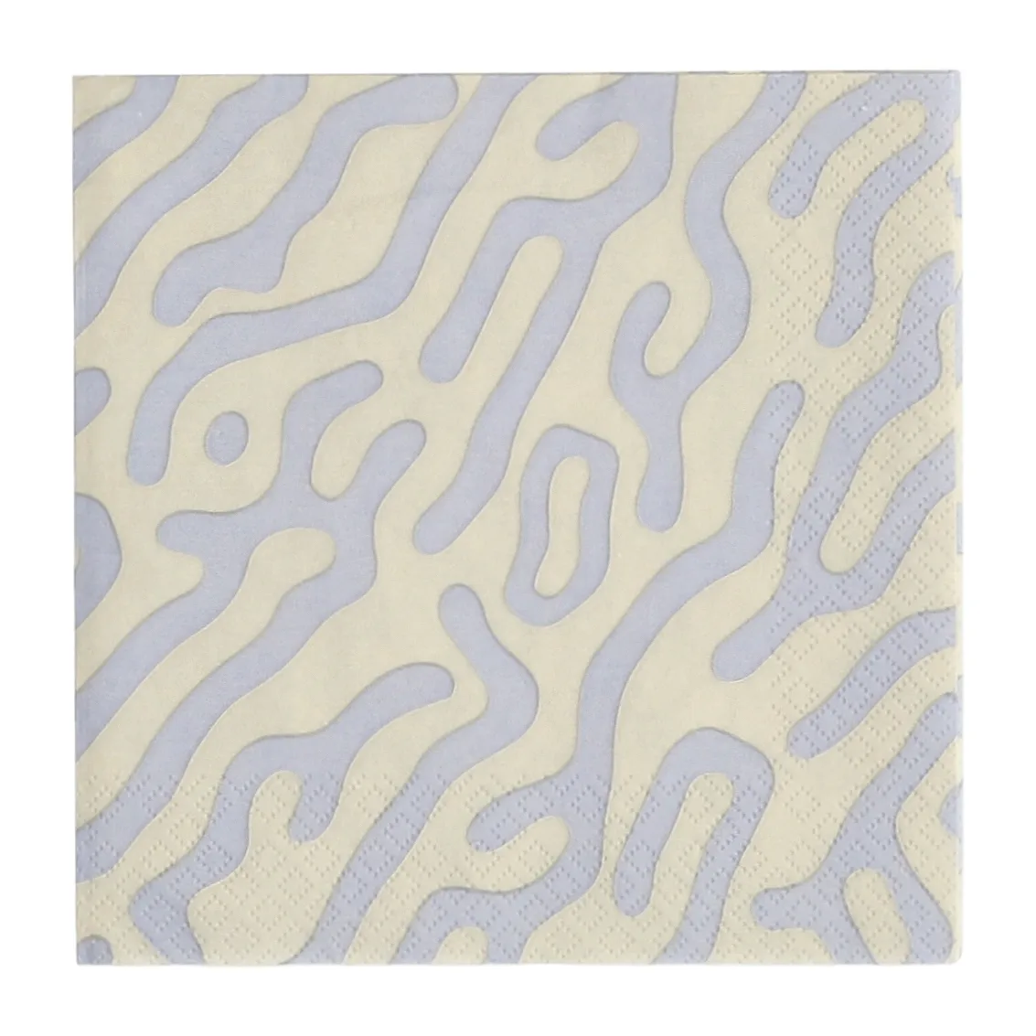 Trace serviet 33x33 cm 20-pak, Sand/Dusty blue Scandi Essentials