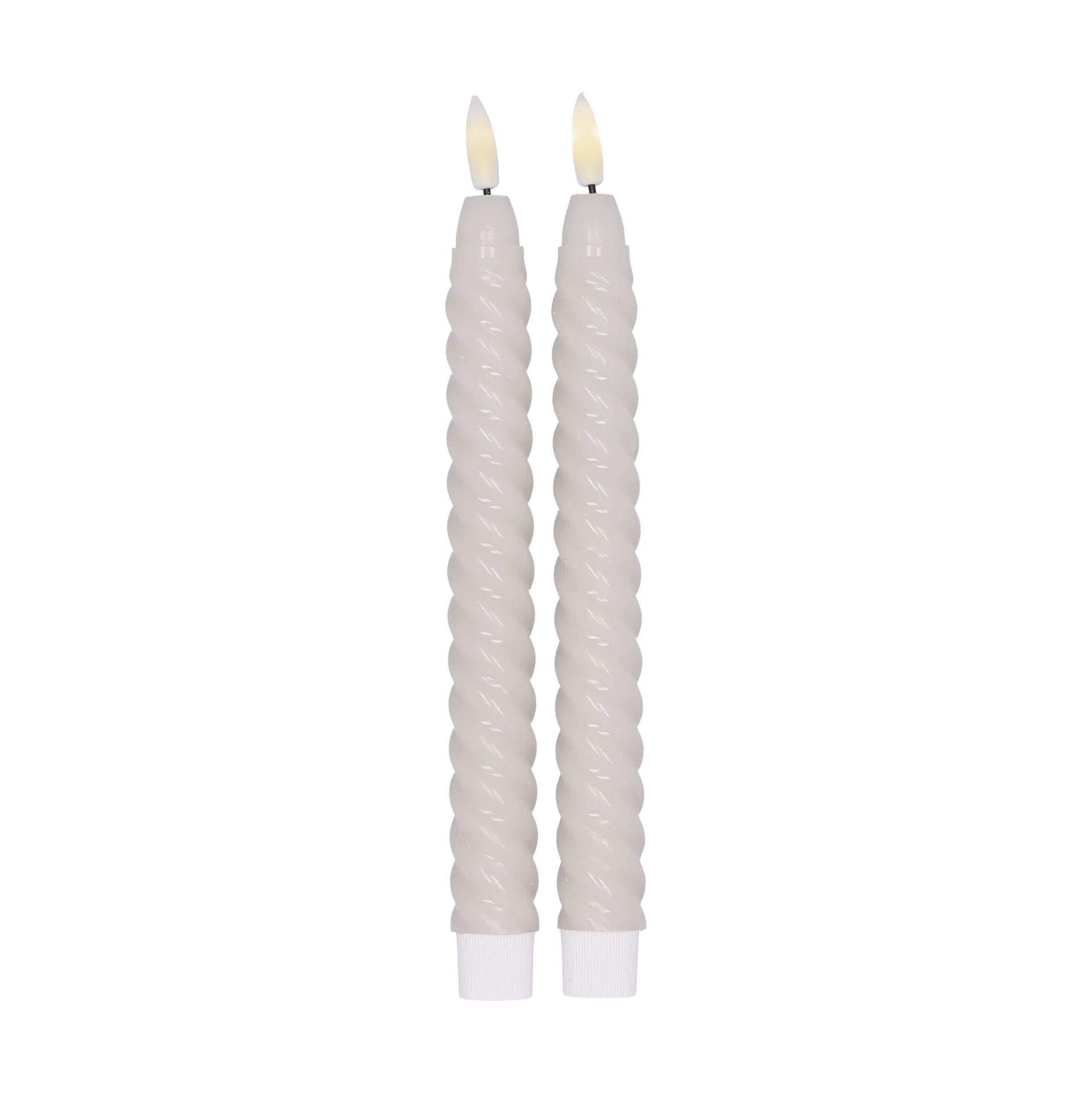 Twisted LED-lys 25 cm 2-pak, Beige Scandi Essentials